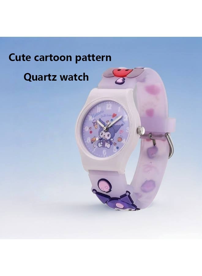Kids Smartwatches Watch Bracelet with 3D Cartoon Silicone Children Toddler Wrist Watch Bangle Little Child Toys for Girls Kids 4pcs - Image 2