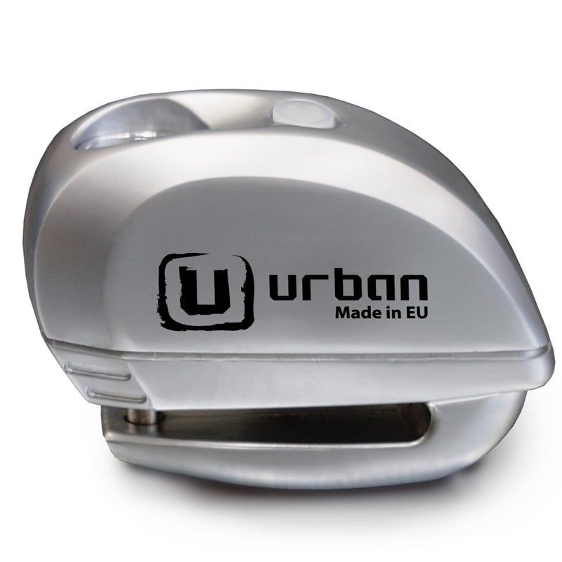 URBAN UR22 Alarm Disc Lock 120db ONOff Warning Function A Sensitivity Replaceable Alarm Module Highend Waterproof Longlife Battery Electronic Reminder Can be Carried with Bracket Universal