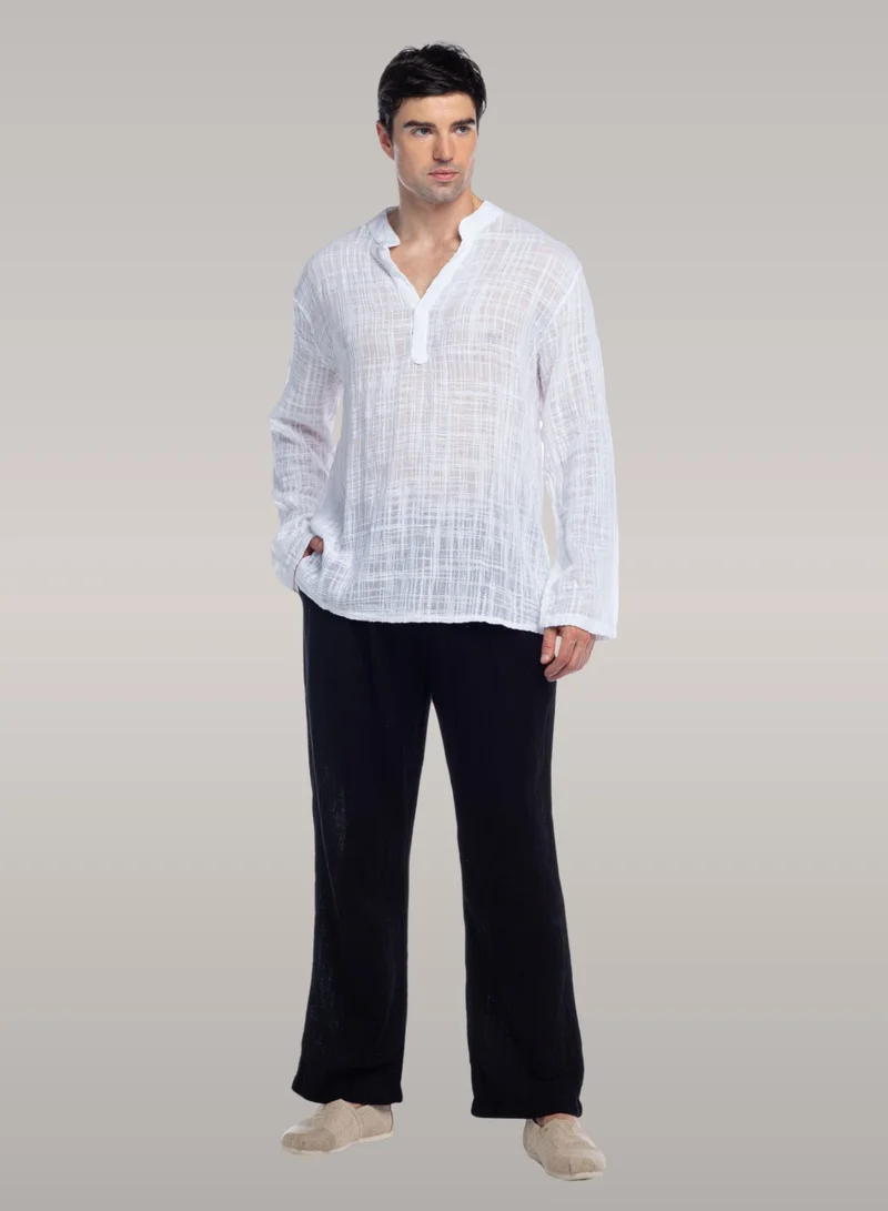 جاست نيتشر تيشيرت بريميوم بياقة دائرية