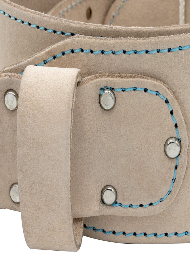 Ox Large 34" to 44" Waist OX TOOLS Pro 3-Inch White Leather Tool Belt - For Tool Rigs, Pouches & Holsters - Image 5