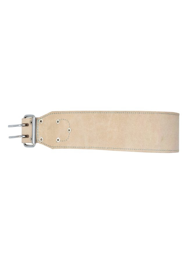 Ox Large 34" to 44" Waist OX TOOLS Pro 3-Inch White Leather Tool Belt - For Tool Rigs, Pouches & Holsters - Image 3