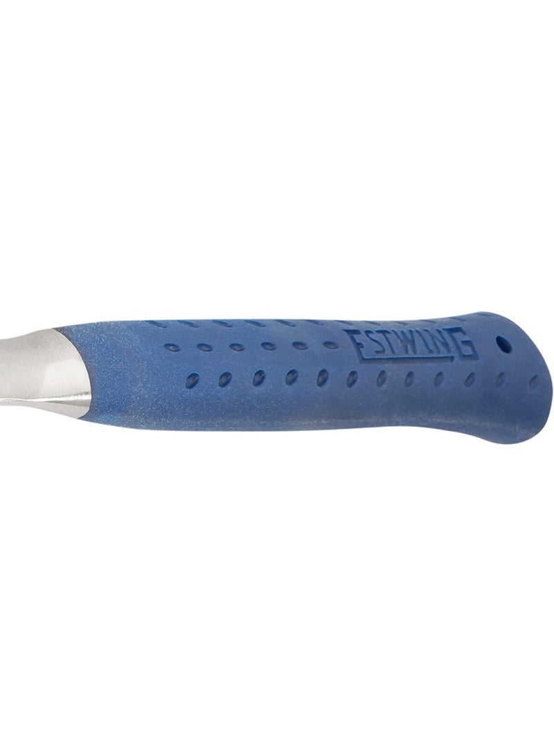 Estwing ESTWING Framing Hammer - 28 oz Long Handle Straight Rip Claw with Milled Face & Shock Reduction Grip - E3-28SM, Blue  - Image 5