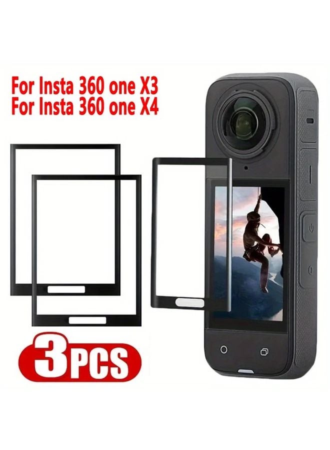 3Pcs Soft PMMA Screen Protector Full Coverage Anti Scratch For Insta 360 One X3 - Image 2