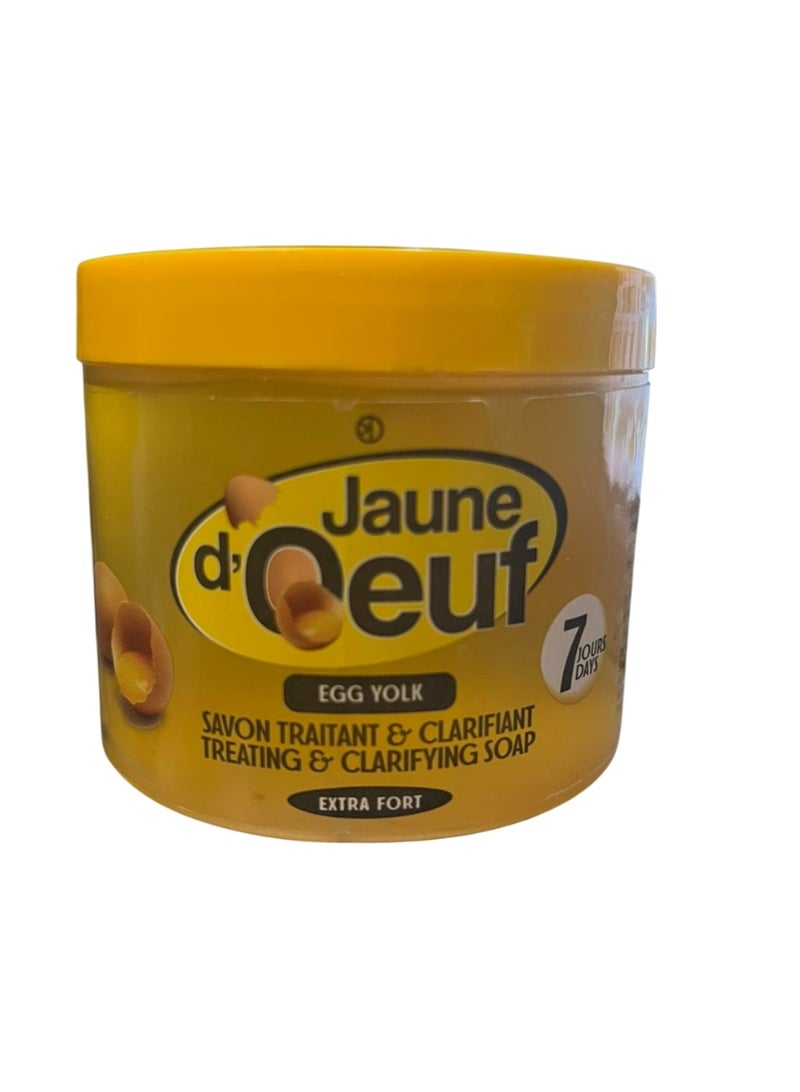 Jaune D’Oeuf Egg Yolk Savon Traitant Clarifiant Treating Clarifying Soap 300g