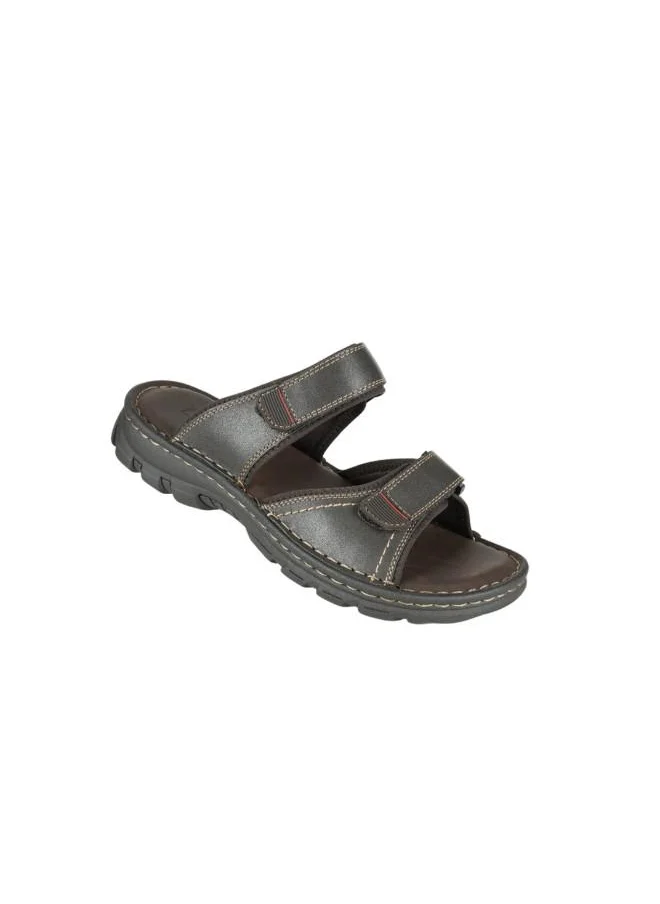 بارجيل أونو 008-3625 Barjeel Uno Mens Casual Sandals 0494-1 Coffee