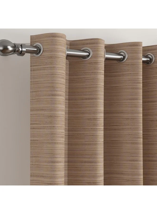 Home Box Darcy Slub Textured Single Curtain 135 X 240 Cm