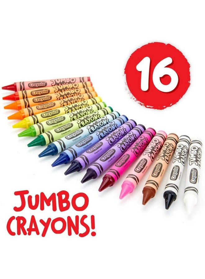 Crayola أقلام شمعية جامبو من كريولا Cyo520390 - Image 3
