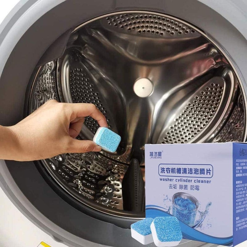 Washing Machine Cleaner - 12 Pcs Washing Machine Cleaning Washer Cleaning Det... - Image 1