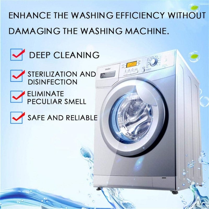 Washing Machine Cleaner - 12 Pcs Washing Machine Cleaning Washer Cleaning Det... - Image 2