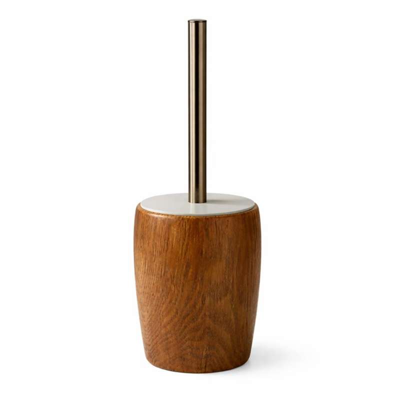 Pan Home Natural Oakroot Toilet Brush Holder - Image 3