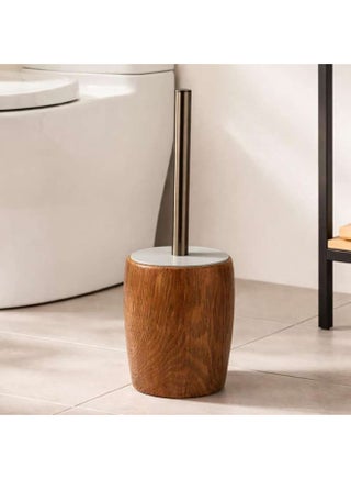 Oakroot Toilet Brush Holder 10x10x25cm - Natural - 211HEL9900699