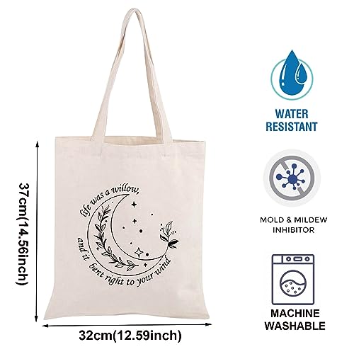 TOBGBE Song Lyrics Gift Music Lover Tote Bag Album Song Lyrics Travel Bag Singer's Merchandise (Your Wind tote) - Image 2