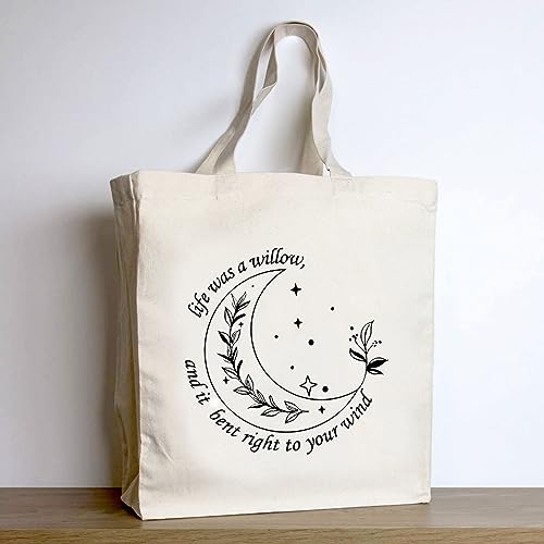 TOBGBE Song Lyrics Gift Music Lover Tote Bag Album Song Lyrics Travel Bag Singer's Merchandise (Your Wind tote) - Image 3