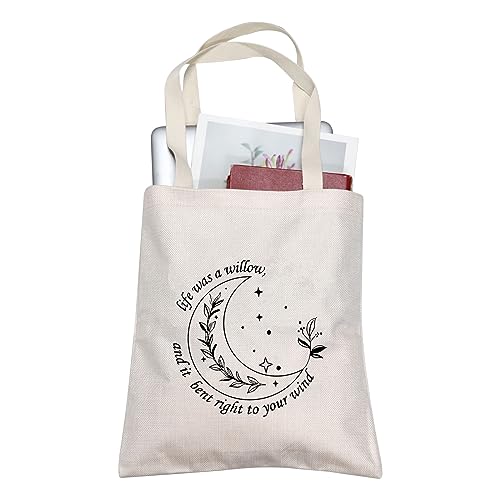 TOBGBE Song Lyrics Gift Music Lover Tote Bag Album Song Lyrics Travel Bag Singer's Merchandise (Your Wind tote) - Image 1
