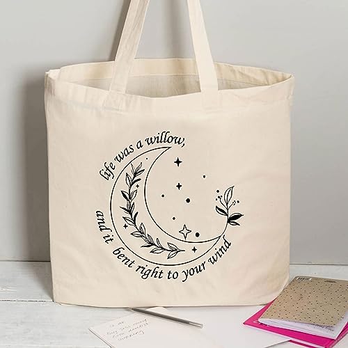 TOBGBE Song Lyrics Gift Music Lover Tote Bag Album Song Lyrics Travel Bag Singer's Merchandise (Your Wind tote) - Image 4