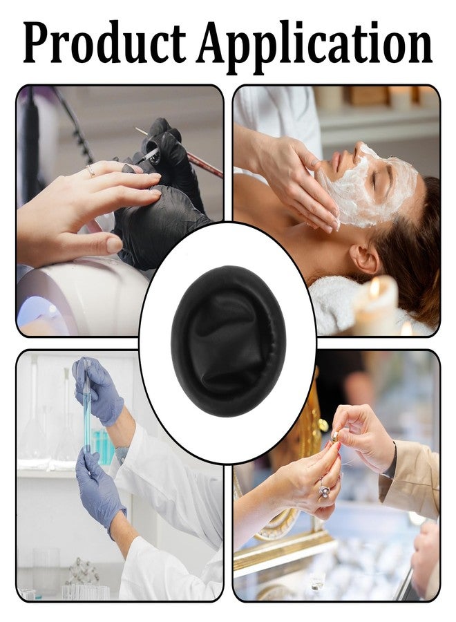 Hariendny 400 Pcs Black Finger Cots Large Finger Condoms Rubber Fingers Tip Covers Gloves Protectors Fingers Sleeve Thumb Cover for Handmade Crafting Painting - Image 5