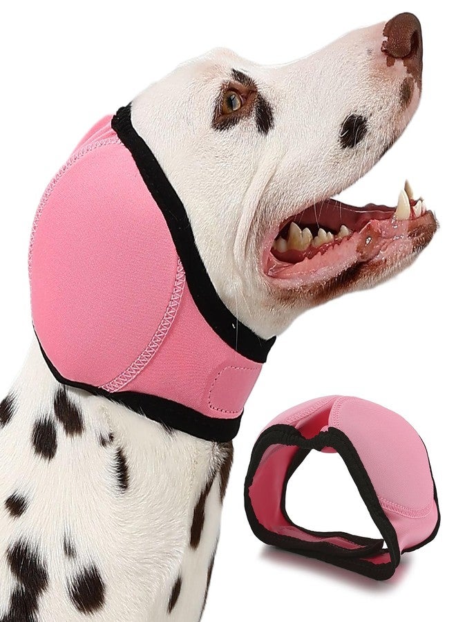 AOOLMOL Dog Ear Muffs Wrap for Hematoma, Bathing, Drying, Swimming & Noise Anxiety Relief- Elastic Waterproof Ear Protection with Calming Hoodie Design for Grooming - Image 1