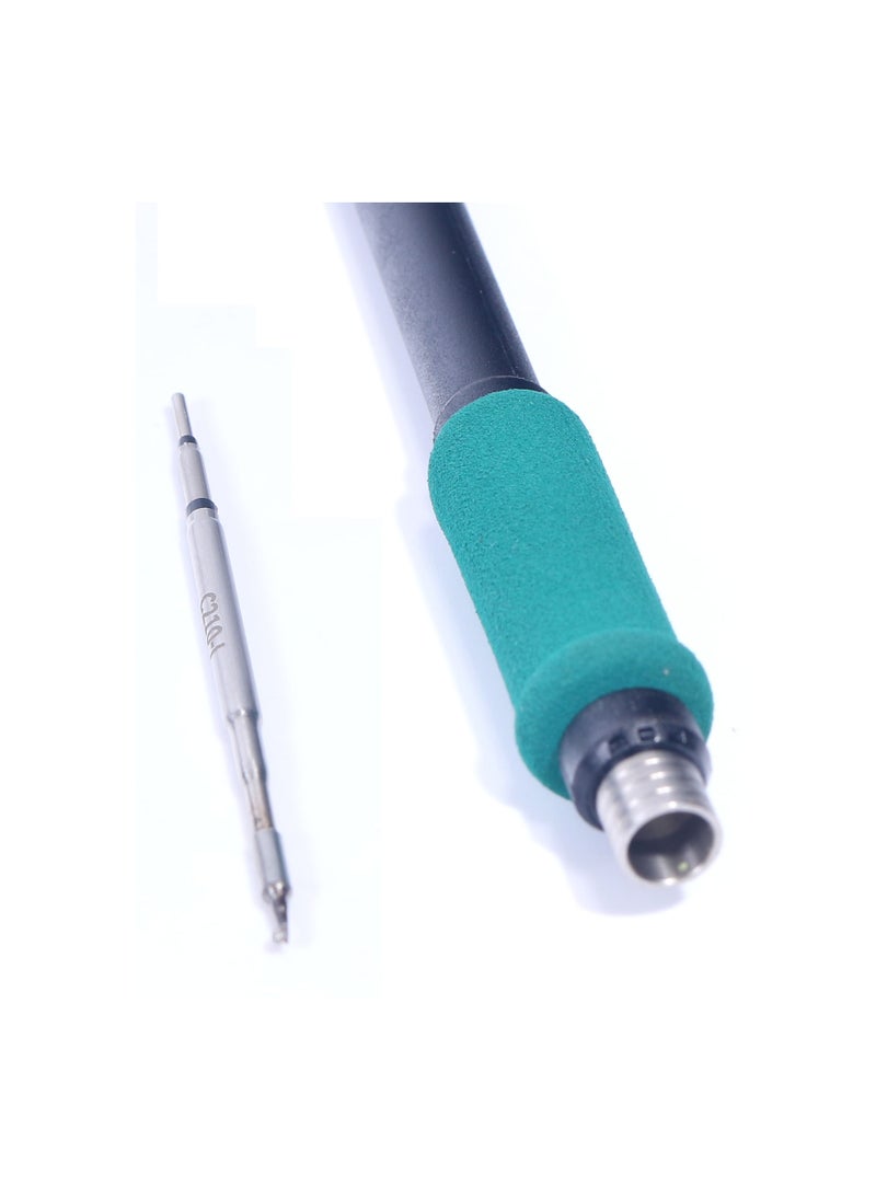 Yihua YIHUA 982 Precision Soldering Iron Station Kit with Digital LCD Display, 210 Soldering Tip Cartridge Compatible, Solder Wire Dispenser and, 4 Memory Channels, Auto Shutdown, Rapid Heating  - Image 3