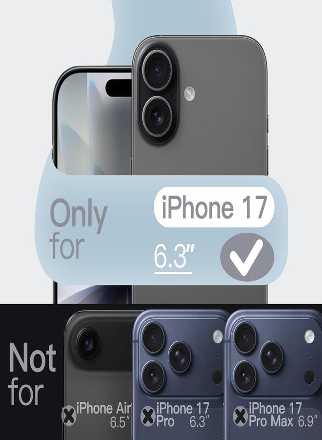 JETech Magnetic Silicone Case for iPhone 17 6.3-Inch, Compatible with MagSafe, Silky Soft Touch, Shock Absorbing Phone Cover with Camera Lens Protection (Black) - Image 2