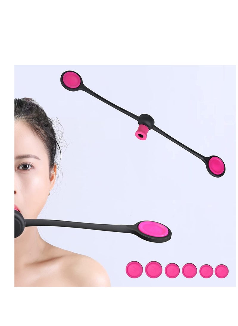 Generic Exerciser for Men Women Face and Neck Exerciser Double Chin Breathing Exercise Device Jaw Face Slimmer Powerful Jaw Trainer for Beginner Intermediate Advance Users Slims Tones the Face  - Image 1
