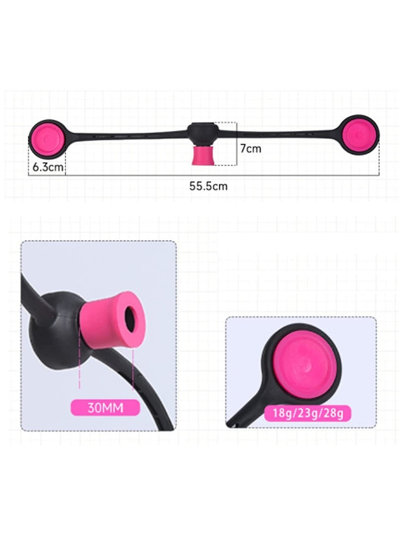 Generic Exerciser for Men Women Face and Neck Exerciser Double Chin Breathing Exercise Device Jaw Face Slimmer Powerful Jaw Trainer for Beginner Intermediate Advance Users Slims Tones the Face  - Image 5