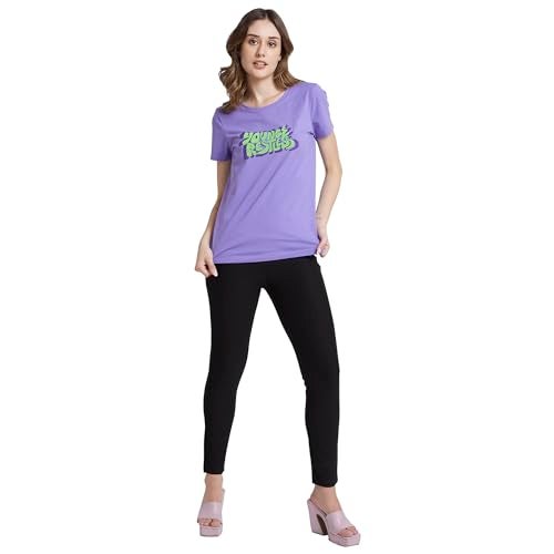 Spykar Women Black Blended Skinny Fit Ankle Length Trackpant - Image 2