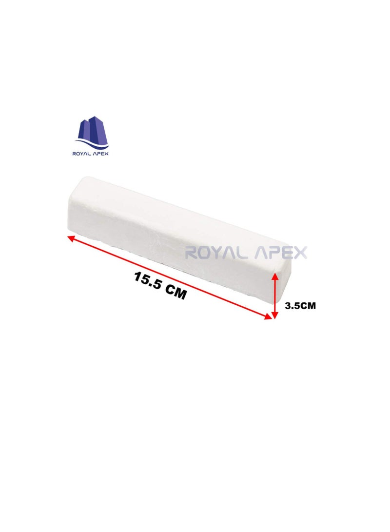 Buffing Wheel Bar Compounds for Finishing Stainless Steel, Stainless Nickel Alloy, Burnt Chromium Plating and Aluminium. (White)  - Image 2
