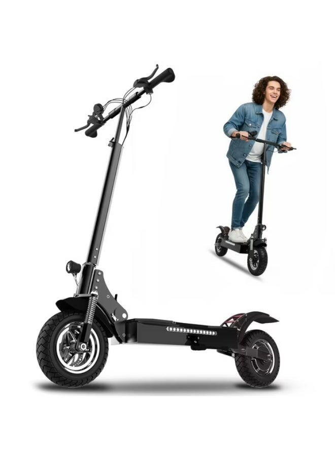 أجوسوس سكوتر كهربائي AJOOSOS X750 للبالغين، بحد أقصى 60 كم/س و70 كم مدى طويل - Image 1