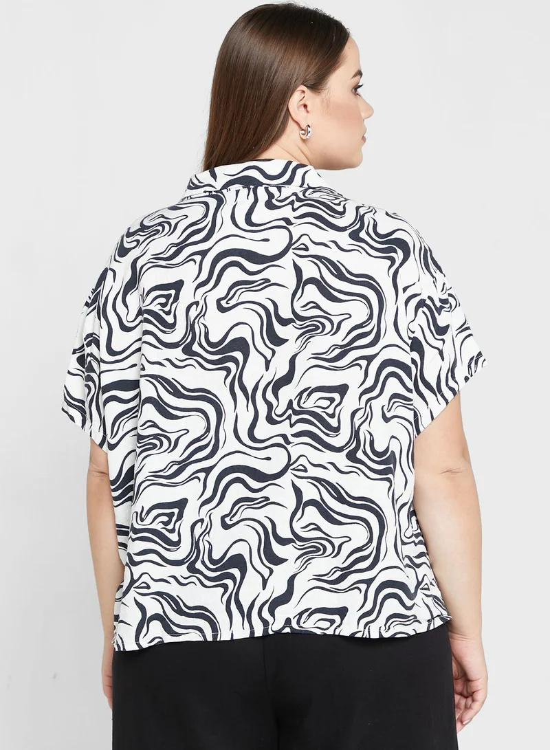 Cotton On Curve Curve Haven Printed Shirt