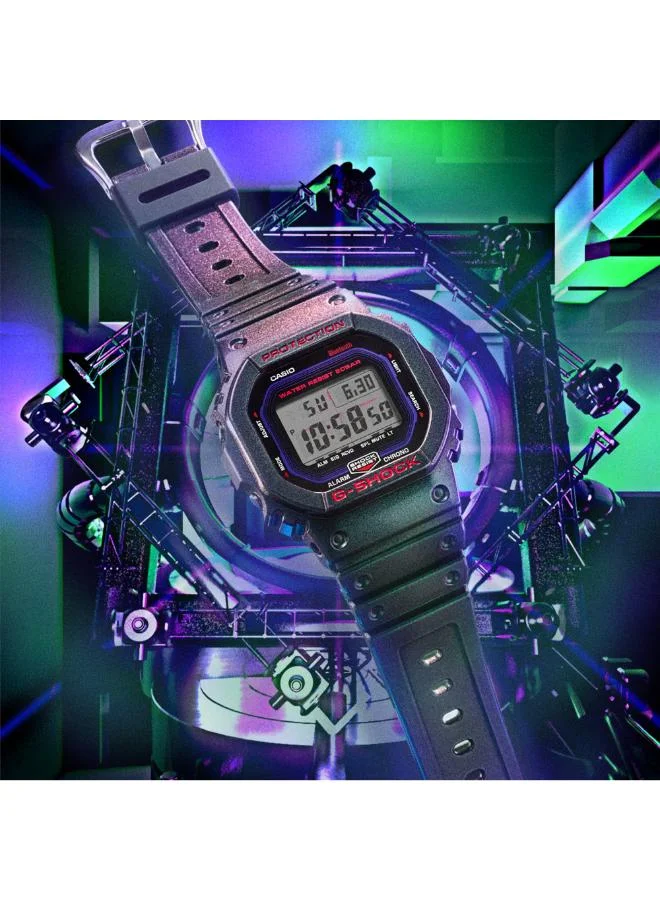 G-SHOCK Men's Resin Digital Watch DW-B5600AH-6DR - 42.8 mm
