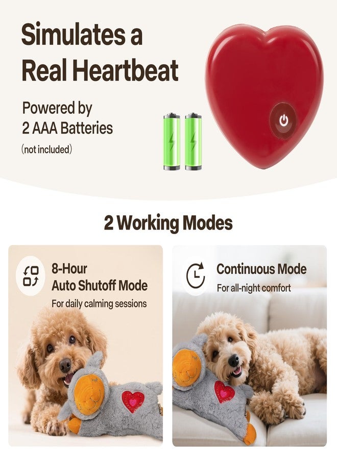 all for paws Puppy Essentials Starter Kit - New Born Dog Toys Gifts Heartbeat Puppy for Dogs, Teething Toys, Heat Packs & Cozy Blanket for Crate Training & Anxiety Relief - Image 5