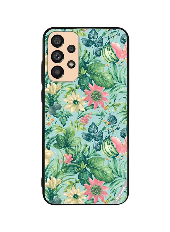 VR CREATIVE Protective Case Cover For Samsung Galaxy A23 Sunfloweia Design Multicolour - Image 1