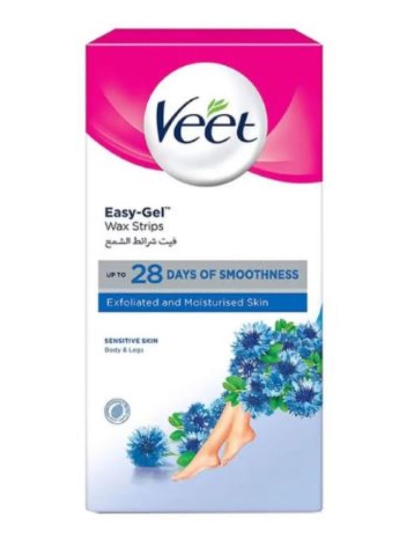 Veet Wax Strips For Sensitive Skin 20 Pieces