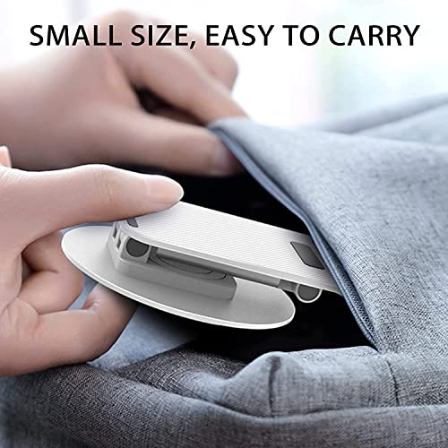 AMBLIC Desktop Adjustable Foldable Mobile Phone Stand Dock Tabletop Mount, Aluminum Stand for Table & Bed Compatible with All Smartphones & Tablets 4 to 11''inch Desk Accessories - Image 5