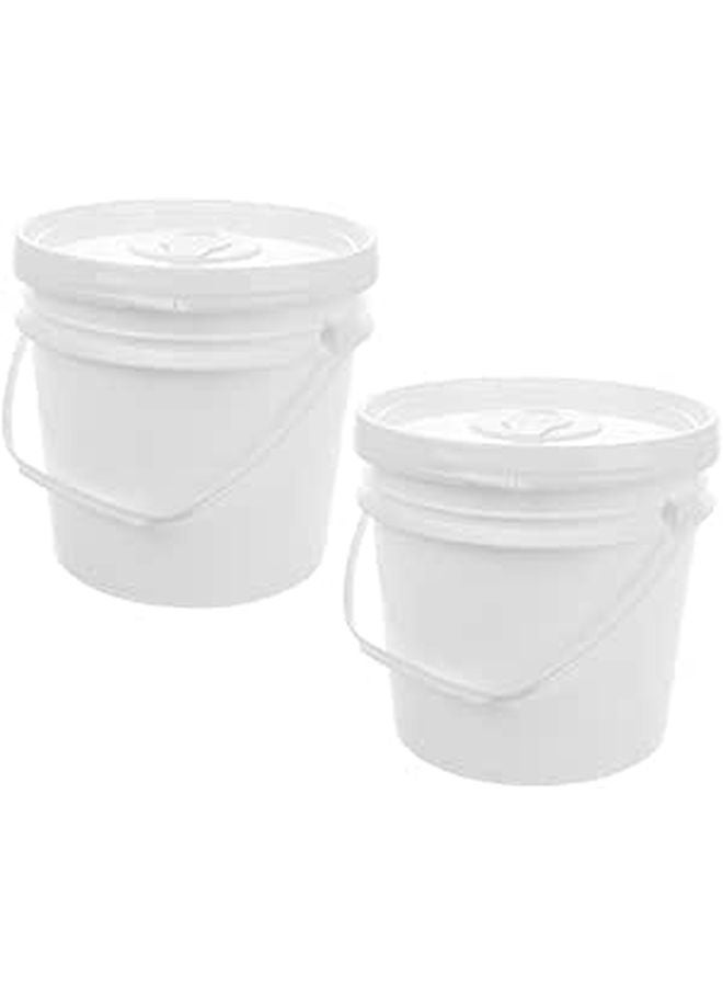 2 Pack Portable Wipes Dispenser With Lid Plastic Storage Container For Baby Bathroom Car And Gym - Image 1