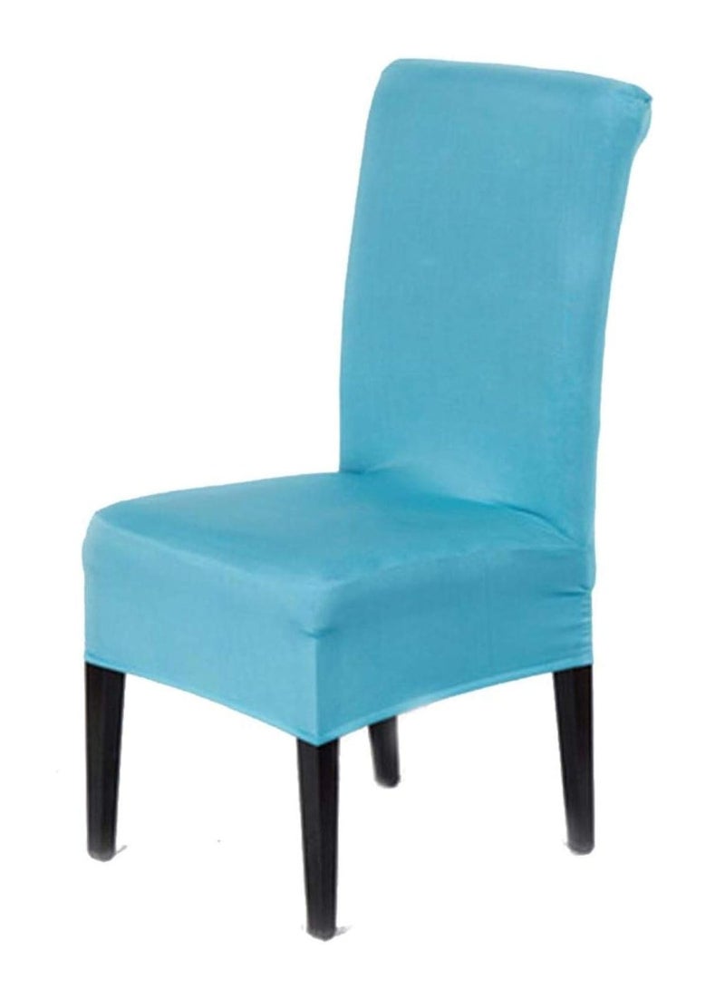 Bukela Dining Chair Slipcover High Elasticity Removable Seat Protector Cover Stretch Spandex Chair Cover for Home Party