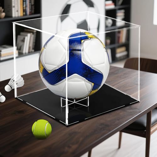Orlanth [4 Pack] Basketball Stand 3.54x1.3 Inch, Clear Acrylic Ball Stand for Display, Storage Holder for Football Volleyball Soccer Basketball Rugby - Image 4