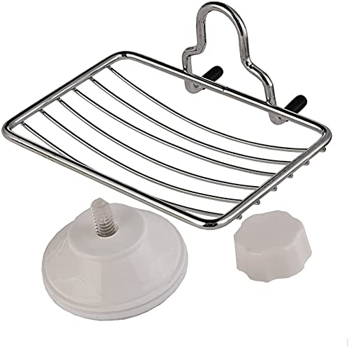 Funeiko Soap Holder for Bathroom Wall Mounted - Stainless Steel Soap Holder Bathroom Accessories Items - Soap Stand for Kitchen Sink Soap Holder Adhesive - Image 2