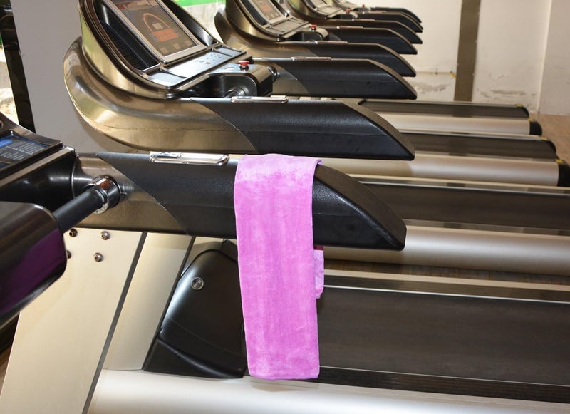 MAYOUTH Microfibre Sports Towels Fast Drying & Absorbent Gym Towel Workout Sweat Towels for Gym Fitness,Yoga, Camping 3-Pack 40cm X80cm (Purple 3-pack, 40cm X 80cm) - Image 4