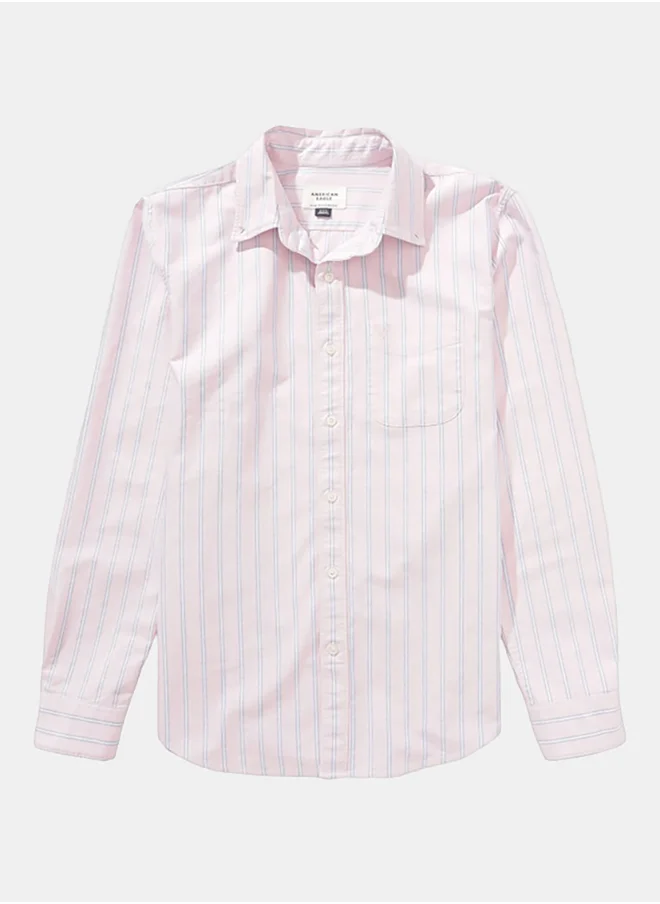 American Eagle AE Slim Fit Everyday Oxford Button-Up Shirt