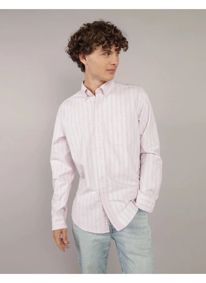 American Eagle AE Slim Fit Everyday Oxford Button-Up Shirt