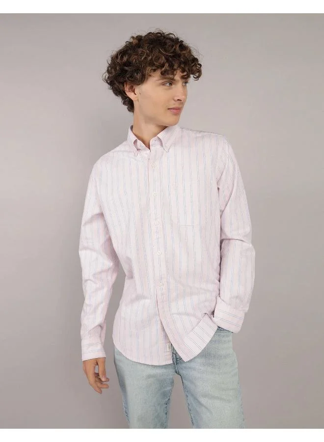 امريكان ايجل AE Slim Fit Everyday Oxford Button-Up Shirt