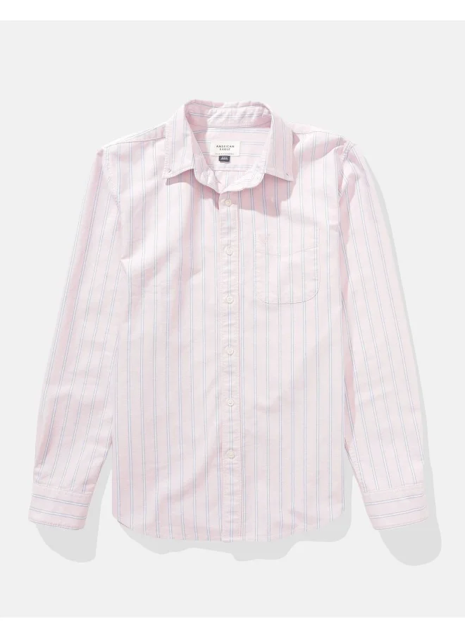 American Eagle AE Slim Fit Everyday Oxford Button-Up Shirt