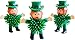 Cherislpy 24Pcs St Patricks Day Mini Leprechaun ToysSqueeze Porcupine Toys Gifts for Kids Boys Girls St Patricks Day Party FavorHome Decor St Patricks Day - Image 4