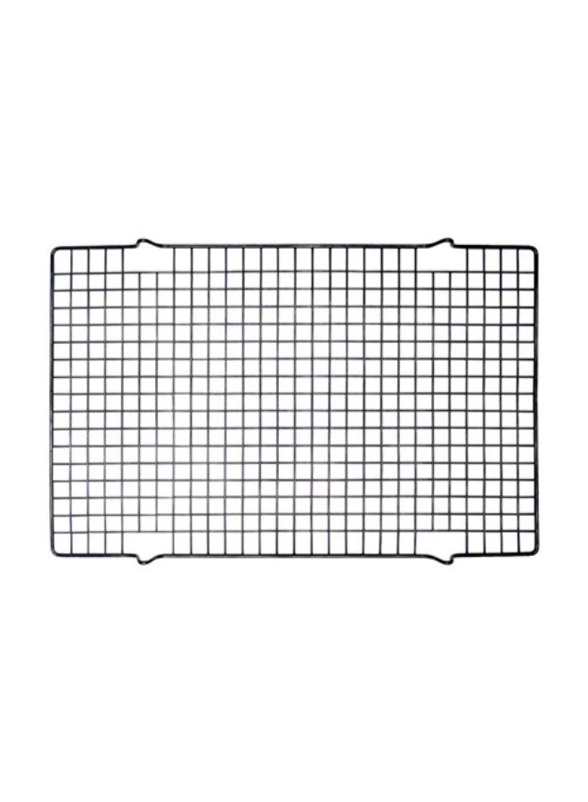 Tebery 4 Pack Black Heavy-Duty Wire Cooking Rack Baking Racks, Nonstick Baking & Cooling Grid for Roasting, Cooking, Grilling, Drying - 16" x 10" - Image 2