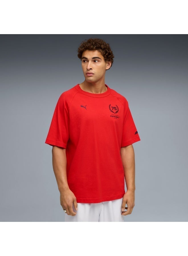 FORMULA1 Tee 75yrs - Relaxed Pop Red - Image 1