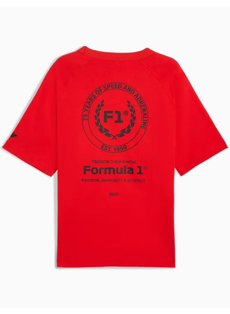 FORMULA1 FORMULA1 Tee 75yrs - Relaxed Pop Red