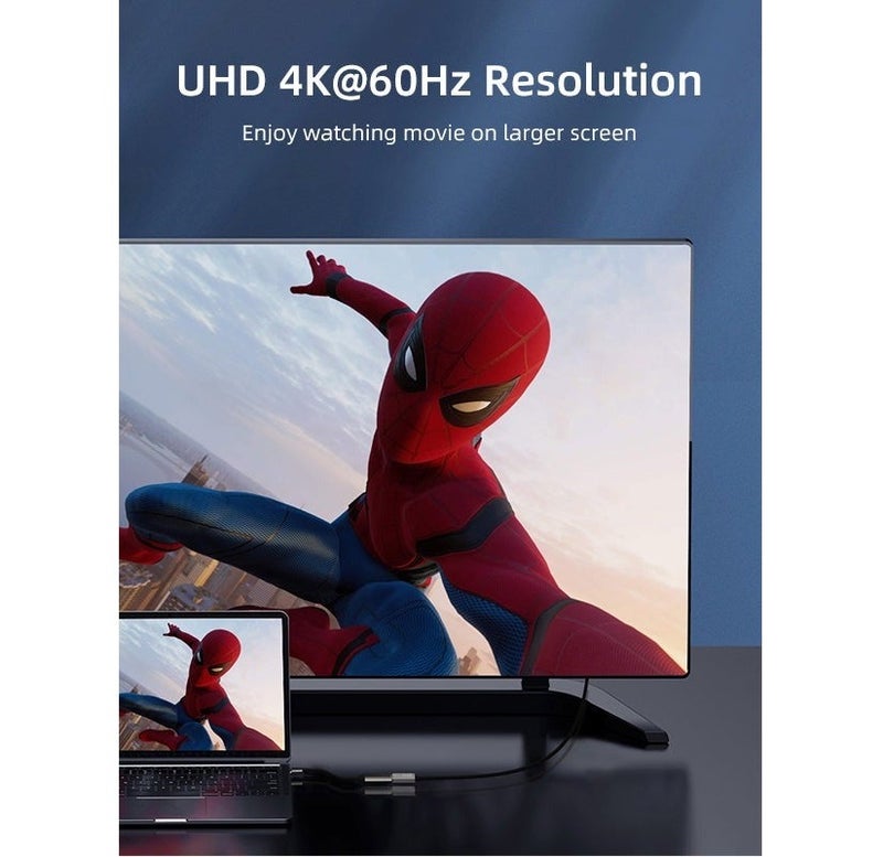 CABLETIME USB TYPE C TO DISPLAYPORT ADAPTER 4K 60HZ - Image 2