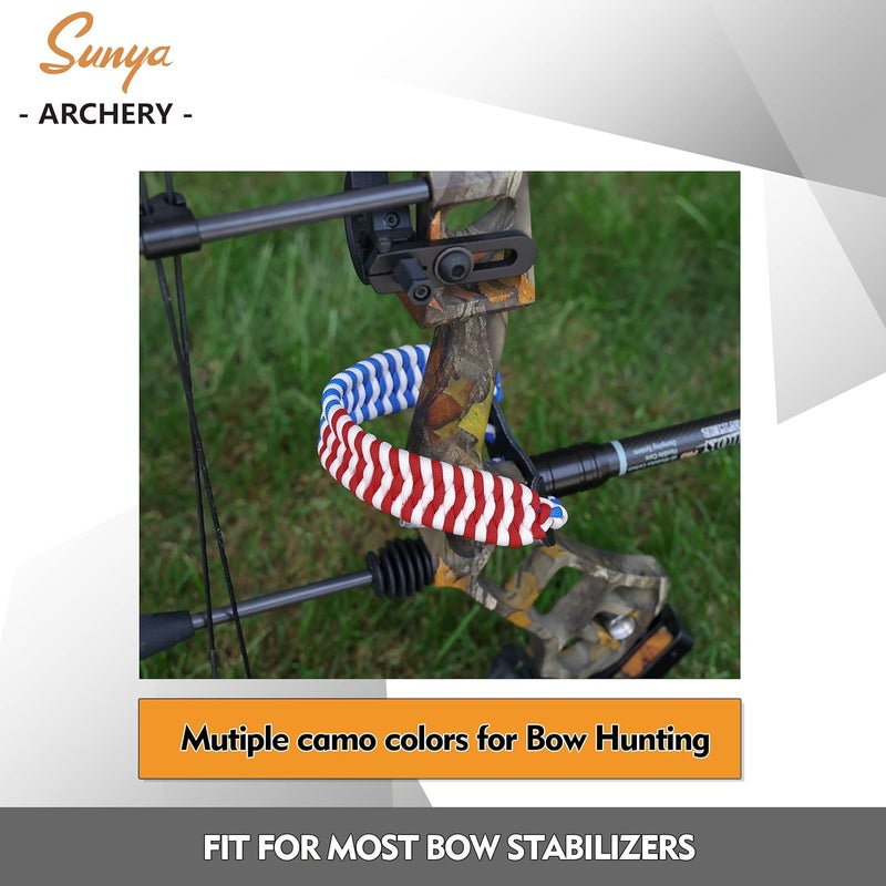 Sunya Archery Bow Wrist Sling, 550 Paracord Strap Comfortable on Hand.100% Full Grain Leather Yoke, Multiple Camo Colors.Fit Compound Bow Stabilizer & Recurve. - Image 4