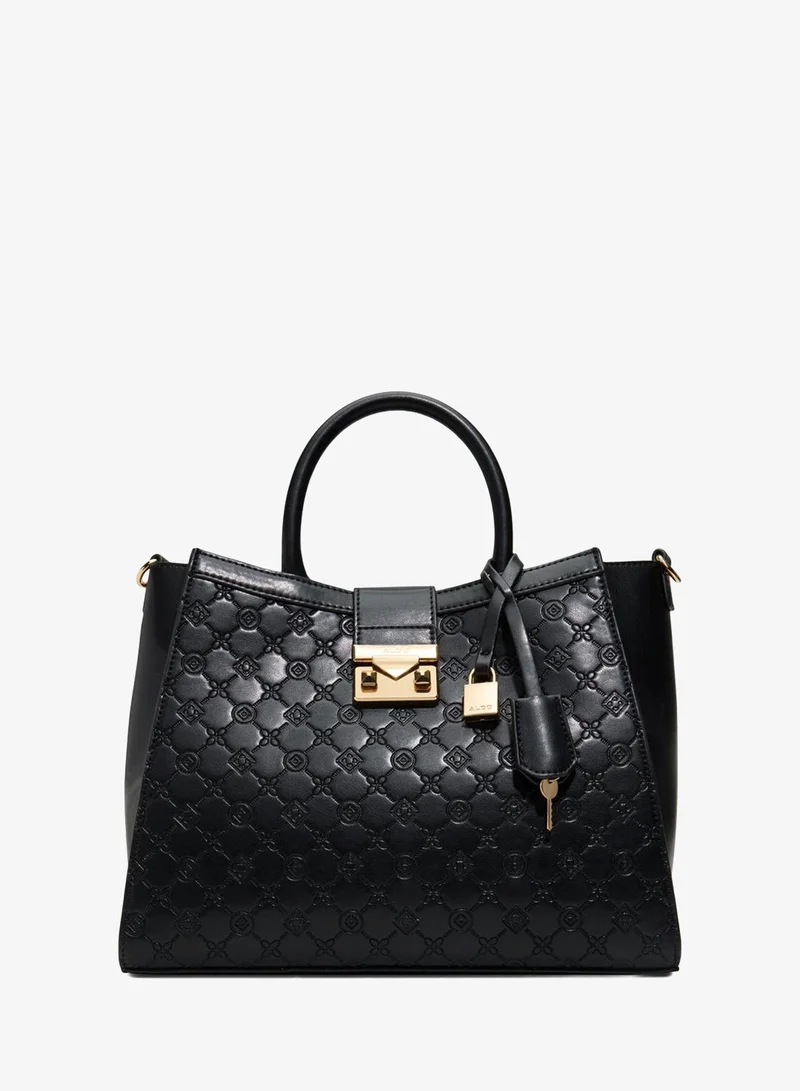 ALDO CRELALLY Self Patterned Tote Bag